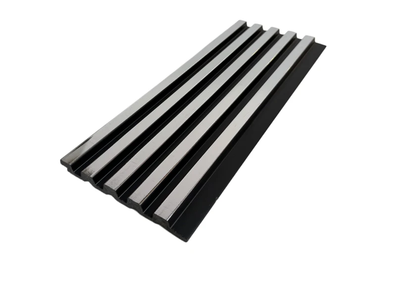 Panel Wal PS wedi'i Ffliwtio Metelaidd