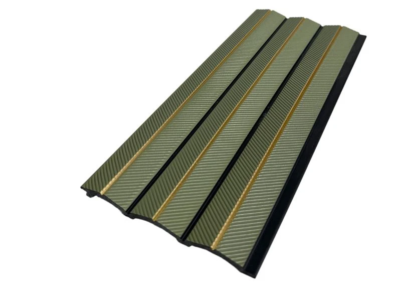 Panel Wal Addurn PS Olive Gold Groove