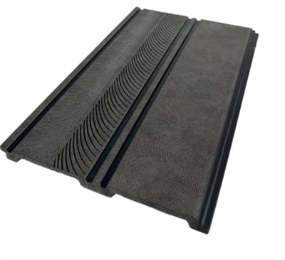 Panel Wal PS Gweadog Du Modern Gyda Phatrwm Tonnau