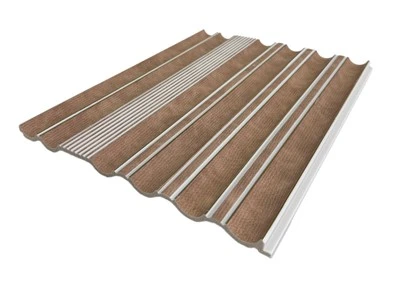 Walnut Silver Groove PS Wal Panel
